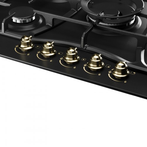 Газовая варочная панель Kuppersberg FS 710 Ant Bronze (черный) 8