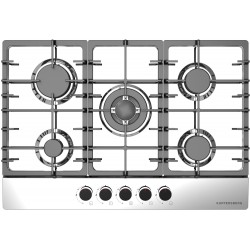 Газовая варочная панель Kuppersberg FS 76 X (нержавеющая сталь)