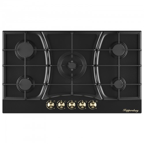 Газовая варочная панель Kuppersberg FS 910 Ant Bronze (черный) 6