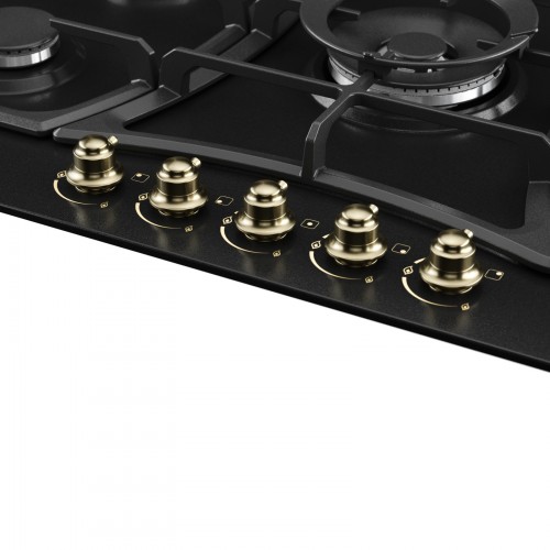 Газовая варочная панель Kuppersberg FS 910 Ant Bronze (черный) 7