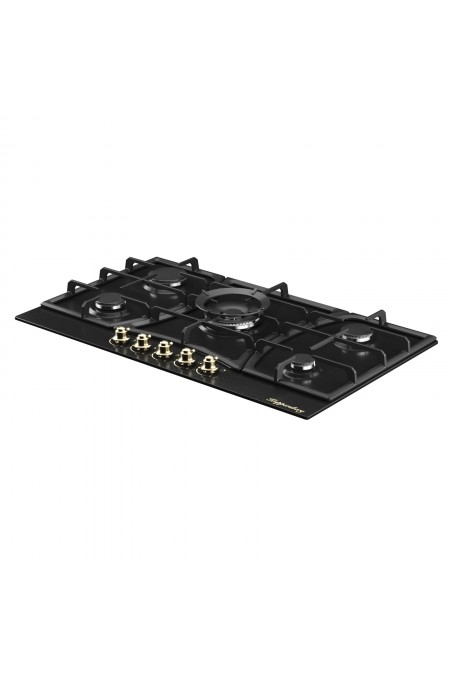 Газовая варочная панель Kuppersberg FS 910 Ant Bronze (черный) 