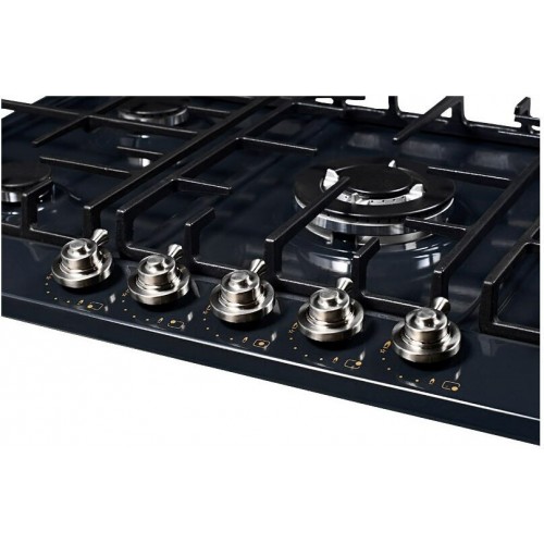 Газовая варочная панель Kuppersberg FV9TGRZ ANT Silver (черный) 1