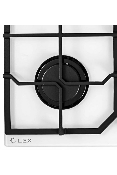 Газовая варочная панель Lex GVG 642 WH (белый) 1