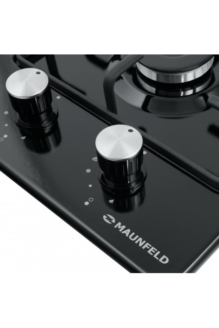 Газовая варочная панель MAUNFELD EGHE 32.3EB/G (черный) 3