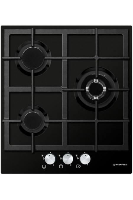 Газовая варочная панель MAUNFELD EGHE 43.33CB/G (черный) 