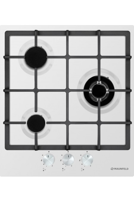 Газовая варочная панель MAUNFELD EGHE 43.33CW/G (белый) 