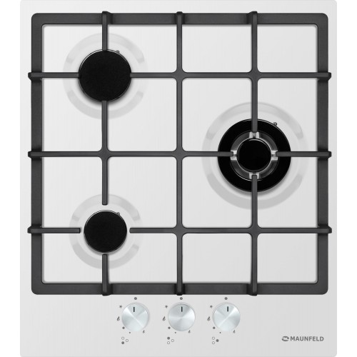 Газовая варочная панель MAUNFELD EGHE 43.33CW/G (белый) 
