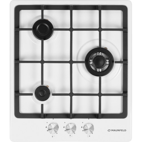 Газовая варочная панель MAUNFELD EGHE 43.33CW/G (белый) 2