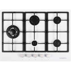 Газовая варочная панель MAUNFELD EGHE 75.33CW/G (белый)