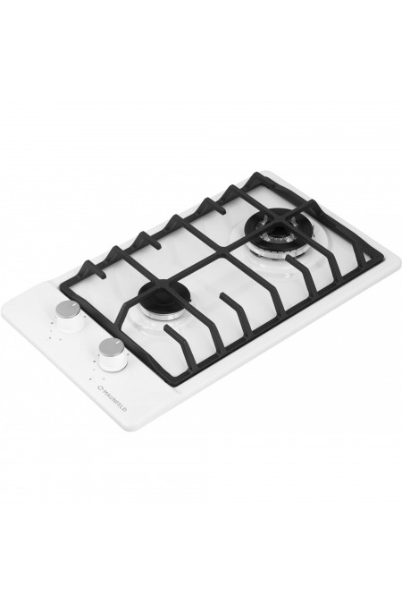 Газовая варочная панель MAUNFELD EGHE.32.63CW/G (белый) 2