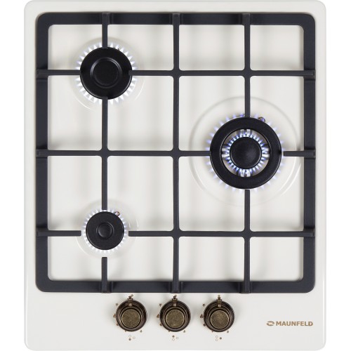 Газовая варочная панель MAUNFELD EGHE.43.33CBG.R\G (бежевый) 