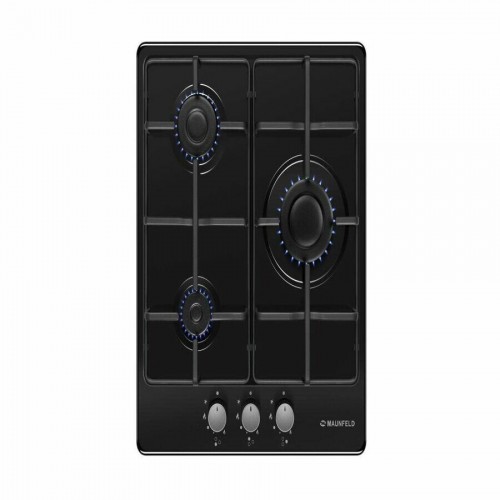 Газовая варочная панель MAUNFELD EGHE.43.3STS-EB (черный) 