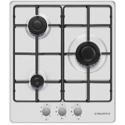 Газовая варочная панель MAUNFELD EGHE.43.3STS-EW (белый)