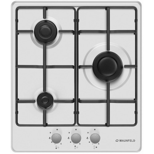 Газовая варочная панель MAUNFELD EGHE.43.3STS-EW (белый) 1