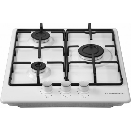 Газовая варочная панель MAUNFELD EGHE.43.3STS-EW (белый) 2