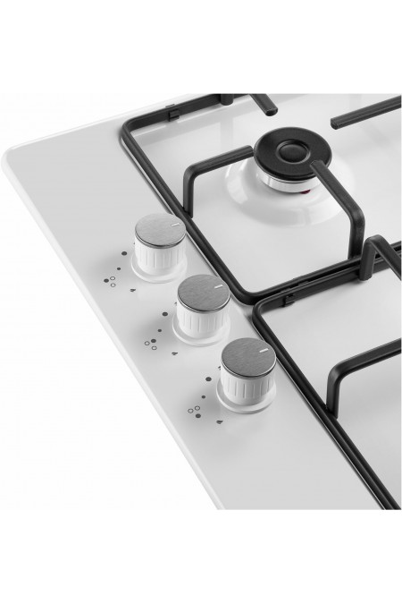 Газовая варочная панель MAUNFELD EGHE.43.3STS-EW (белый) 3