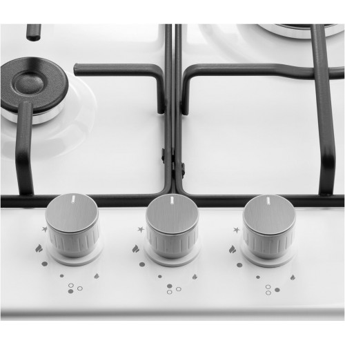 Газовая варочная панель MAUNFELD EGHE.43.3STS-EW (белый) 5