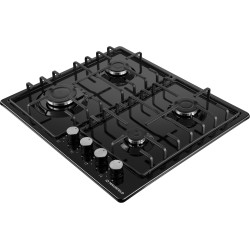 Газовая варочная панель MAUNFELD EGHE.64.3STS-EB/G (черный)
