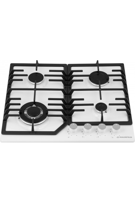 Газовая варочная панель MAUNFELD EGHE.64.43CW/G (белый) 1