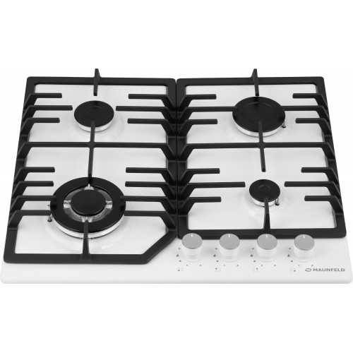 Газовая варочная панель MAUNFELD EGHE.64.43CW/G (белый) 1