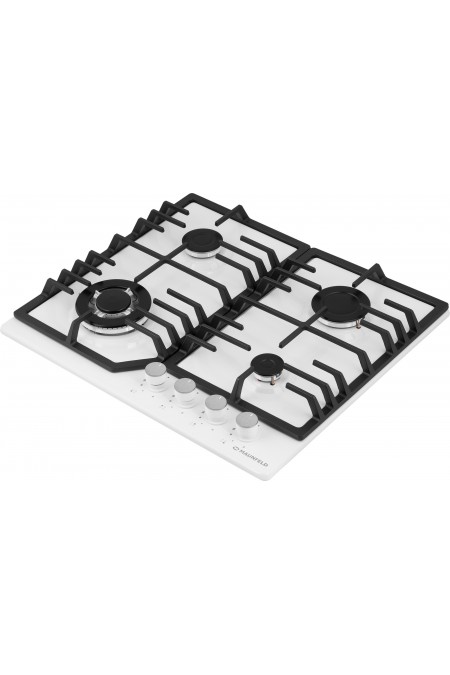 Газовая варочная панель MAUNFELD EGHE.64.43CW/G (белый) 2