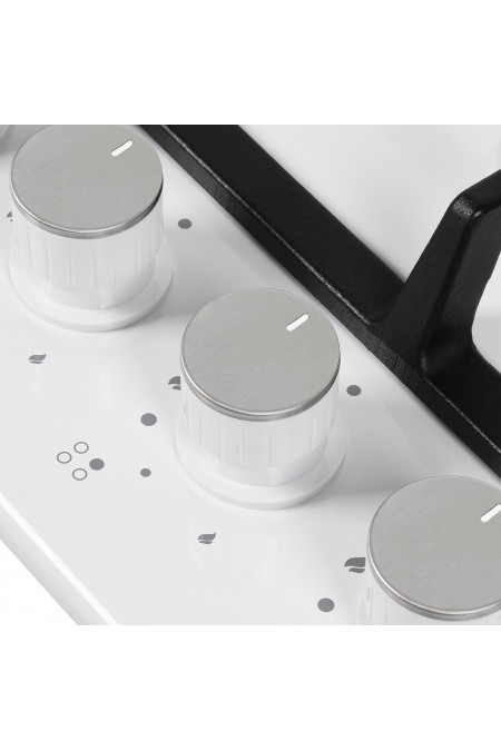 Газовая варочная панель MAUNFELD EGHE.64.43CW/G (белый) 6