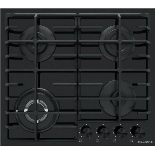 Газовая варочная панель MAUNFELD EGHE.64.63CB2/G (черный) 