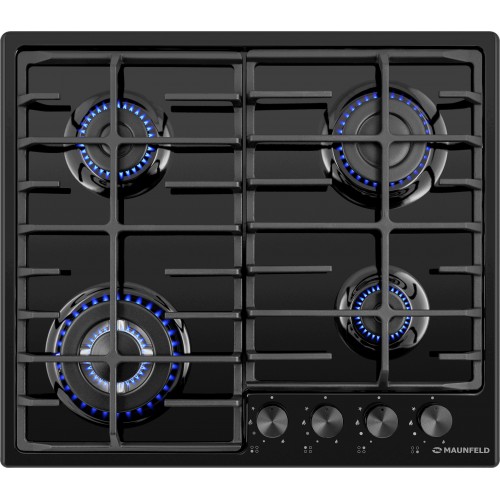 Газовая варочная панель MAUNFELD EGHE.64.63CB2/G (черный) 1