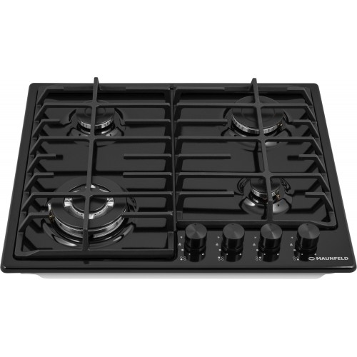 Газовая варочная панель MAUNFELD EGHE.64.63CB2/G (черный) 4