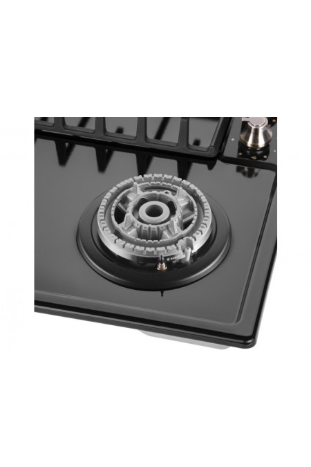 Газовая варочная панель MAUNFELD EGHE.64.63CB.R/G (черный) 6