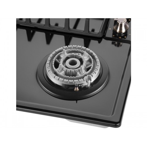 Газовая варочная панель MAUNFELD EGHE.64.63CB.R/G (черный) 6