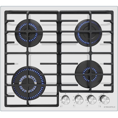 Газовая варочная панель Maunfeld EGHE.64.63CW/G (белый) 3