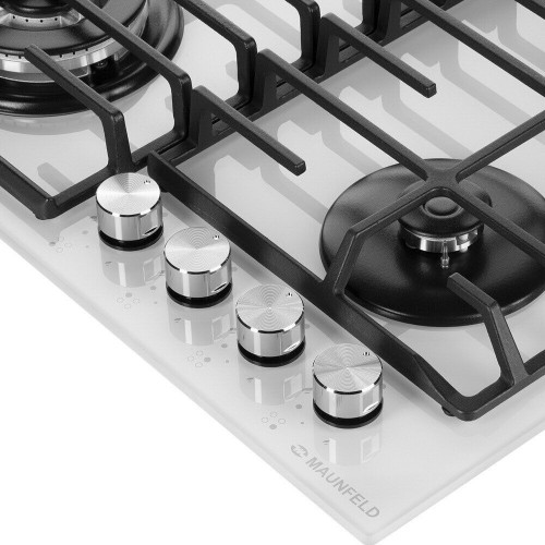 Газовая варочная панель Maunfeld EGHE.64.63CW/G (белый) 6