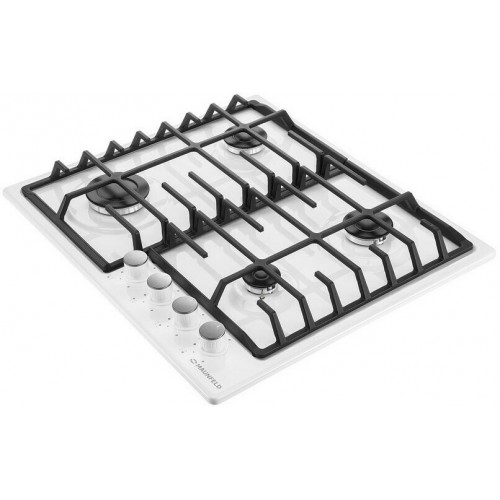 Газовая варочная панель MAUNFELD EGHE.64.6CW/G (белый) 2
