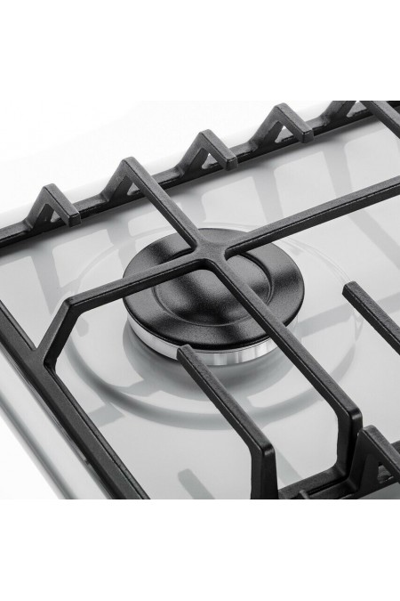 Газовая варочная панель MAUNFELD EGHE.64.6CW/G (белый) 4