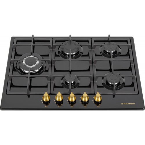 Газовая варочная панель MAUNFELD EGHE.75.33CB.R/G (черный) 3