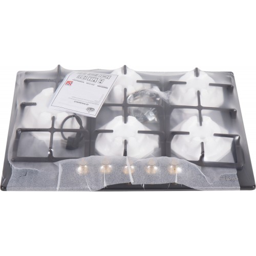 Газовая варочная панель MAUNFELD EGHE.75.33CB.R/G (черный) 7