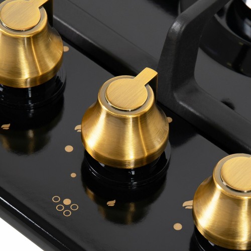 Газовая варочная панель MAUNFELD EGHE.75.33CB.R/G (черный) 9