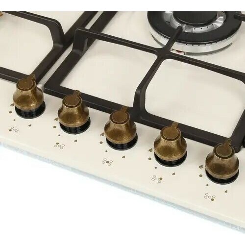 Газовая варочная панель MAUNFELD EGHE.95.33CBG.R/G (бежевый) 4