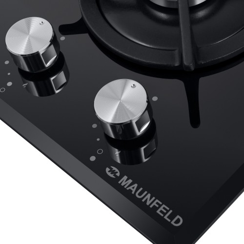 Газовая варочная панель MAUNFELD EGHG 32.1CB/G (черный) 6