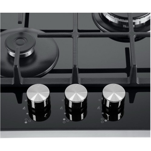 Газовая варочная панель MAUNFELD EGHG 43.33CB/G (черный) 4