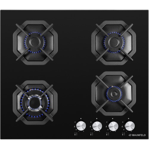 Газовая варочная панель MAUNFELD EGHG 64.23CB/G (черный) 1