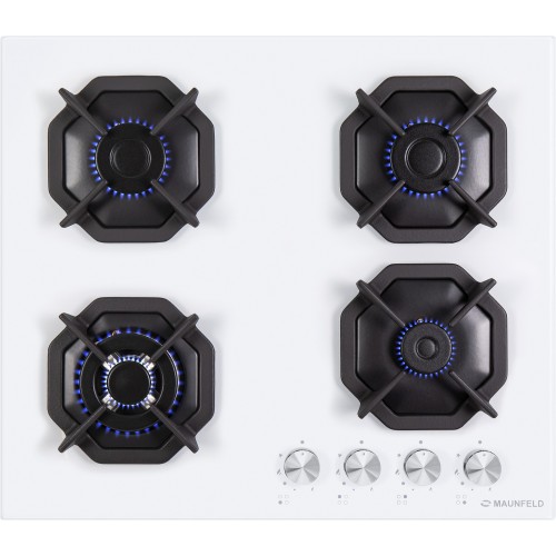 Газовая варочная панель MAUNFELD EGHG 64.23CW/G (белый) 