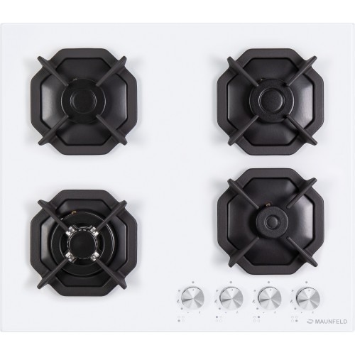 Газовая варочная панель MAUNFELD EGHG 64.23CW/G (белый) 1