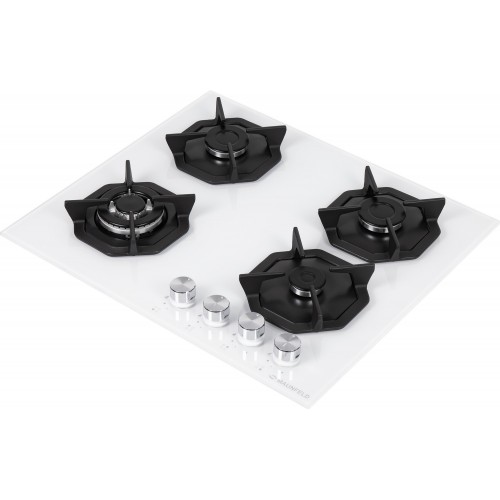 Газовая варочная панель MAUNFELD EGHG 64.23CW/G (белый) 3