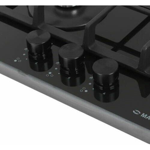 Газовая варочная панель MAUNFELD EGHG.43.33CB2/G (черный) 6