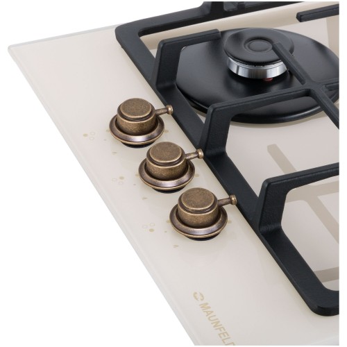 Газовая варочная панель MAUNFELD EGHG.43.33CBG.R/G (бежевый) 4
