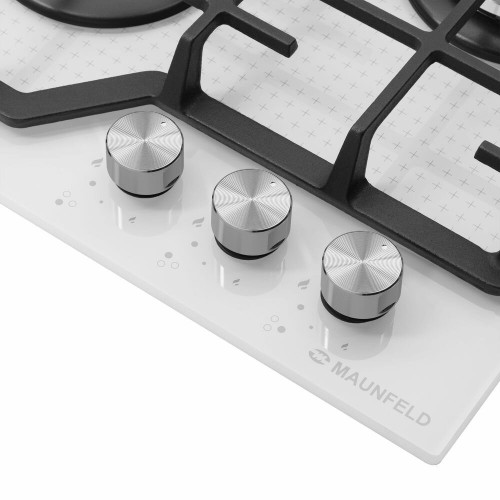 Газовая варочная панель Maunfeld EGHG.43.73CW/G (белый) 3