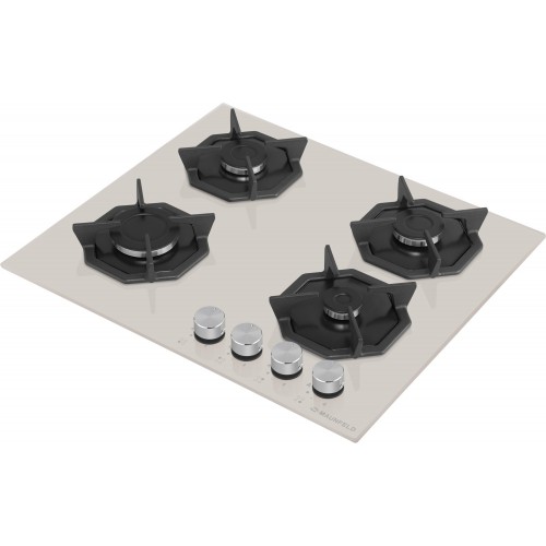 Газовая варочная панель MAUNFELD EGHG.64.2CBG\G (бежевый) 3