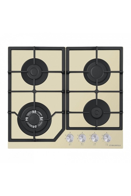 Газовая варочная панель MAUNFELD EGHG.64.43CBG/G (бежевый) 